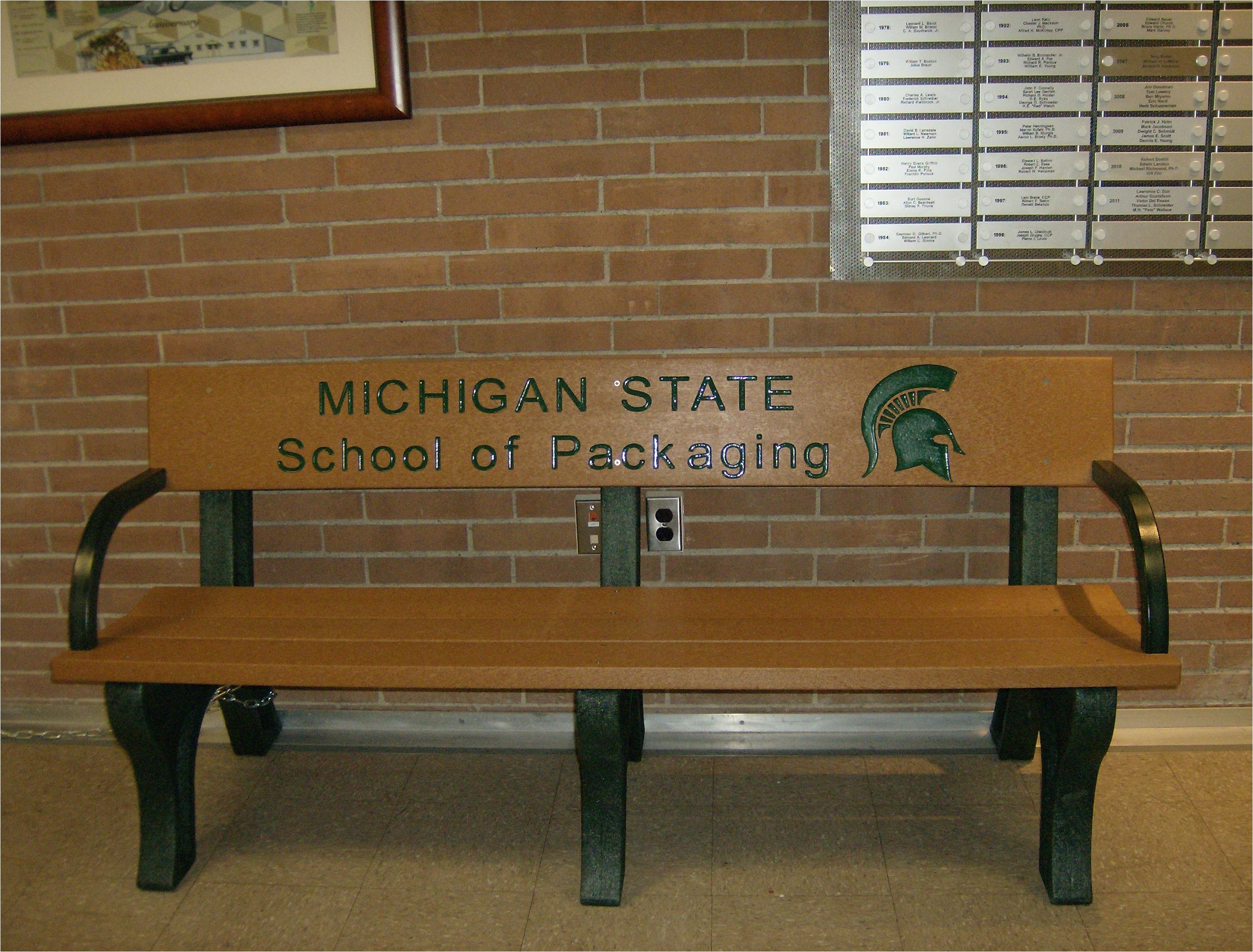 the bench has been a hit with faculty and students thanks so much for