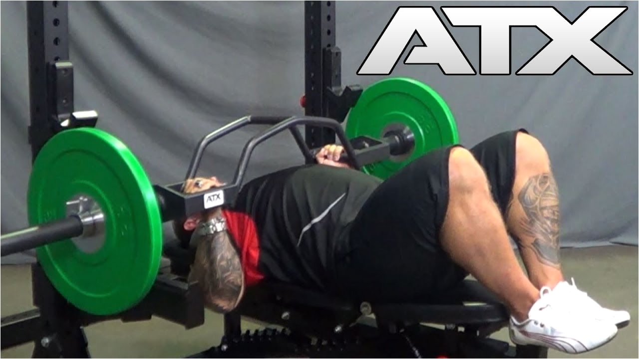 atx parallel press cambered bar for bench press