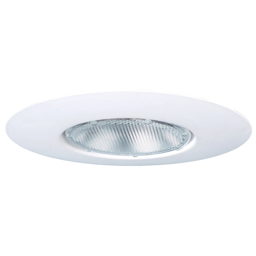 utilitech white open recessed light trim fits housing diameter 6 in