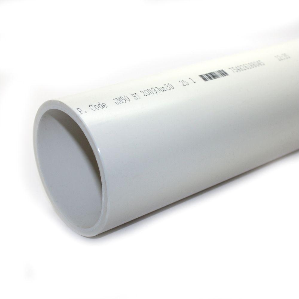 Cellular Pvc Lamp Post 1 1 4 In X 10 Ft Pvc Sch 40 Dwv Plain End Pipe 1586 the Home Depot