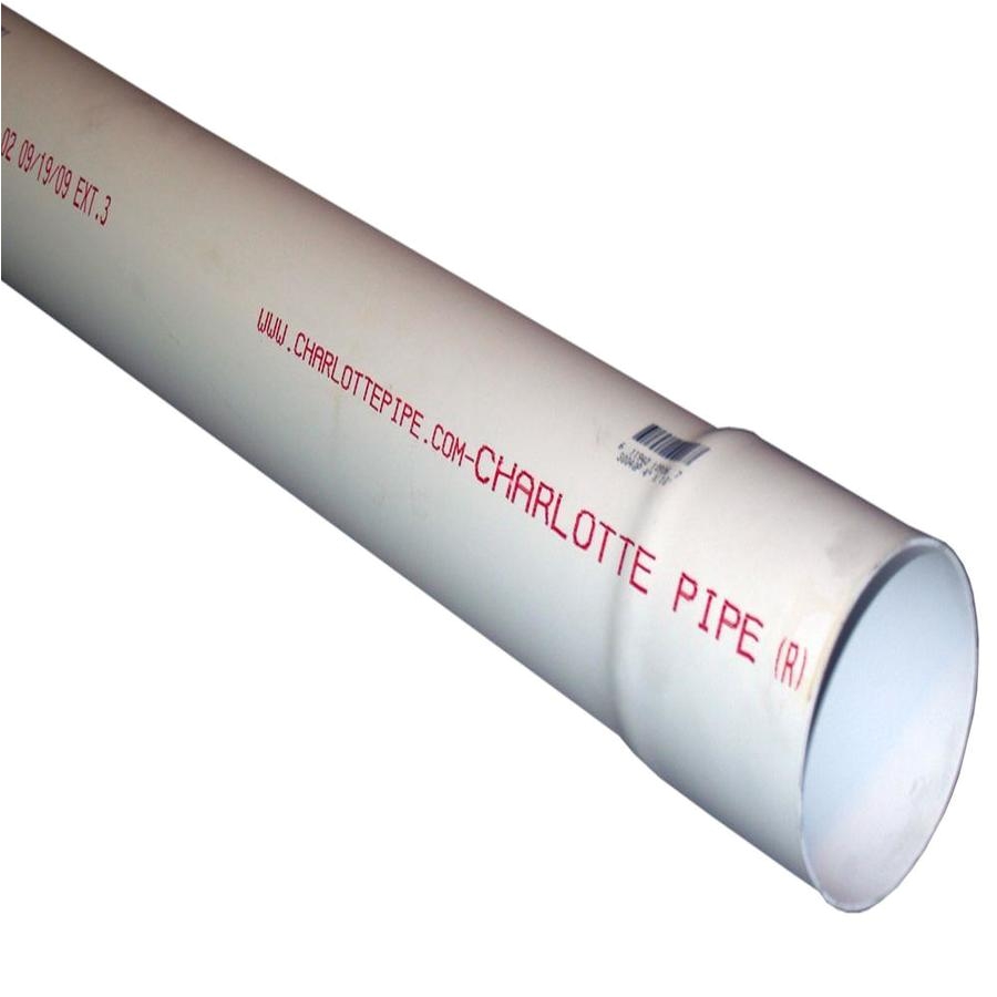 4 in x 10 ft sewer drain pvc pipe