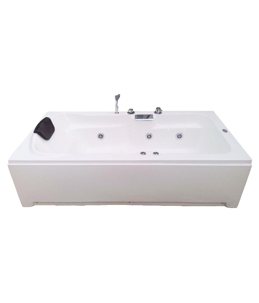 madonna elegant acrylic free standing jacuzzi massage bathtub white