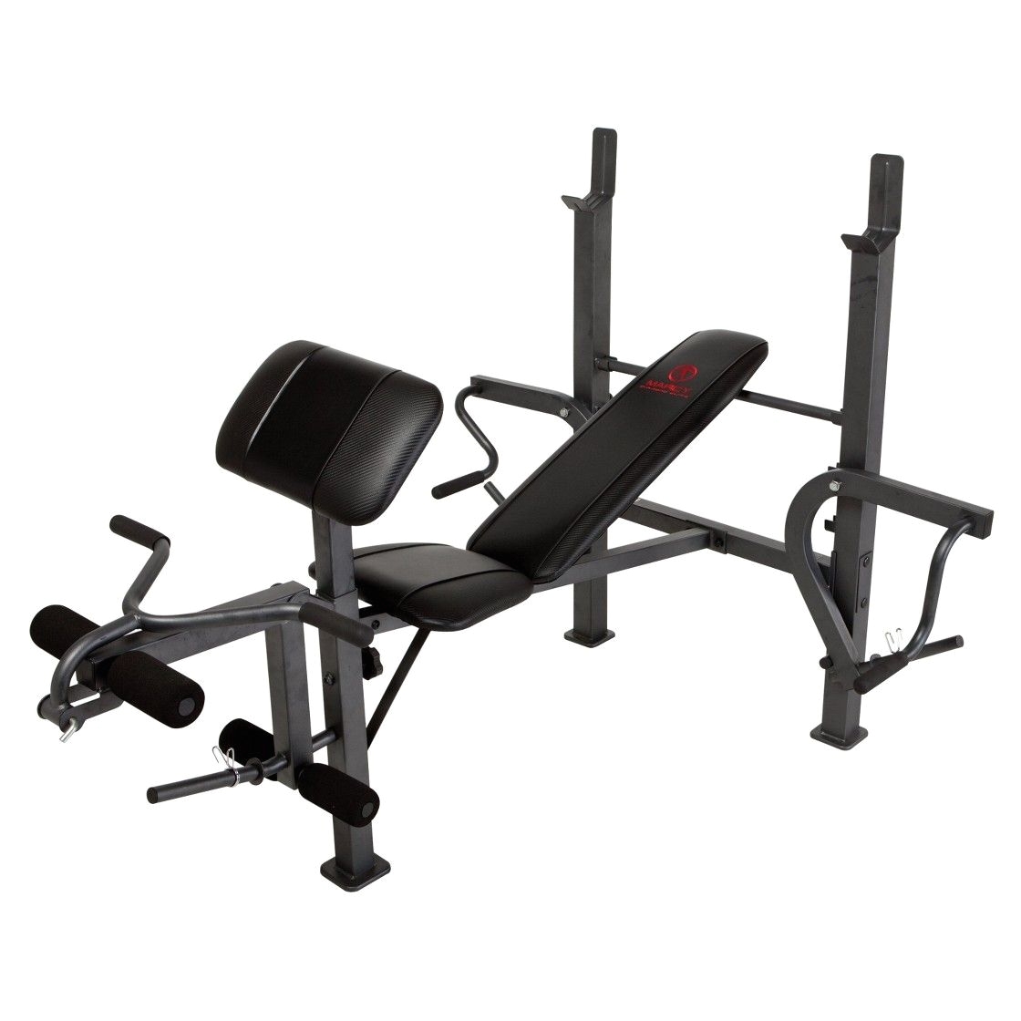 marcy diamond md 389 standard bench with butterfly weight bench