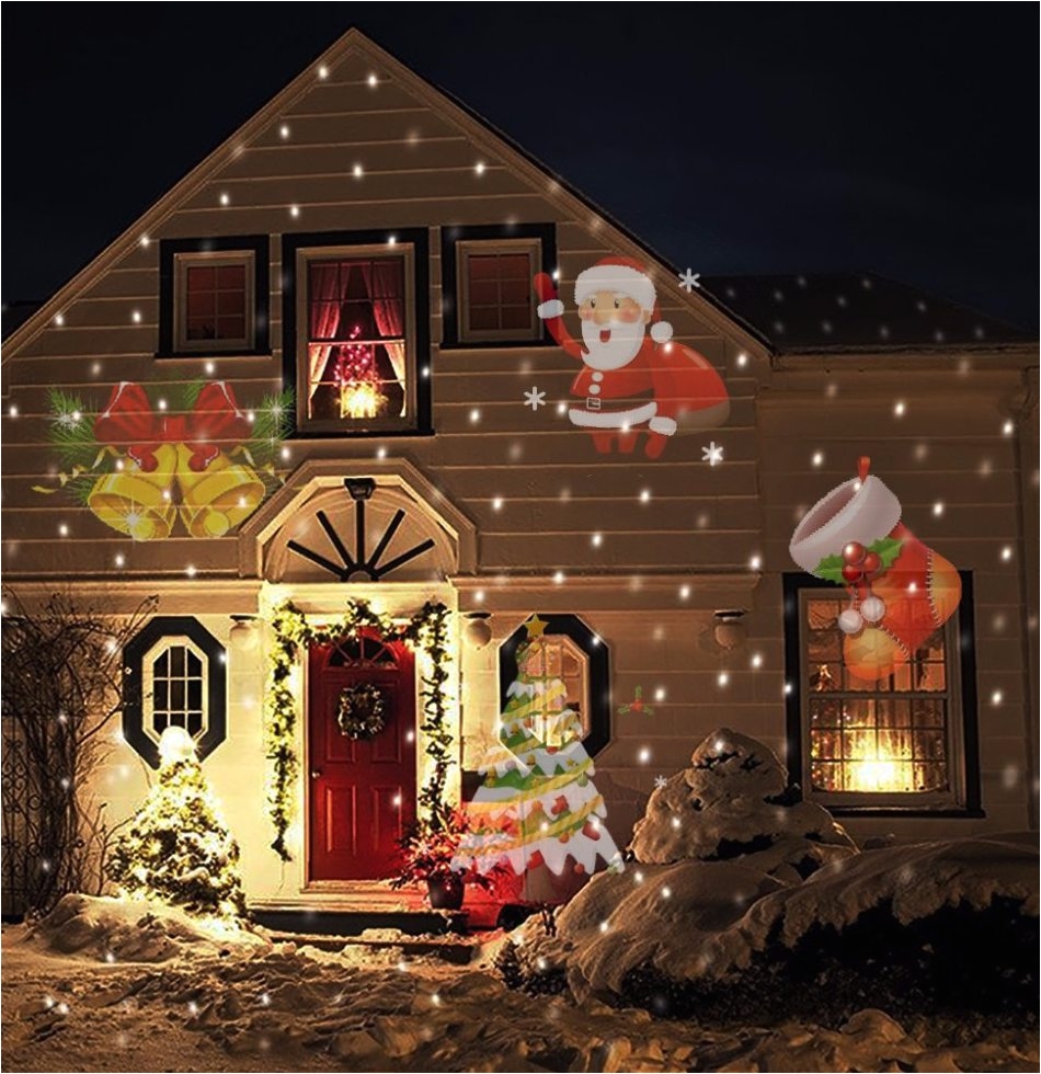 ip65 christmas laser projector light with 12 patternsoutdoor led projection lights with santasnowflake designs for christmas