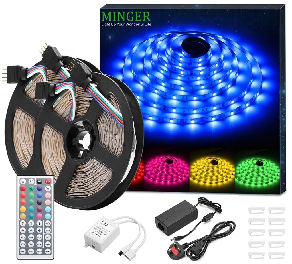 christmas light controller kit fresh decor ideas minger led strip lights kit non waterproof 2x5m 10m