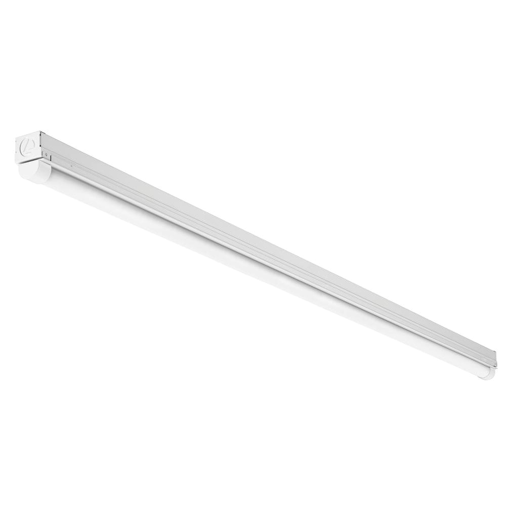 lithonia lighting mnsl m6 120 volt 4 ft white led surface mount strip light