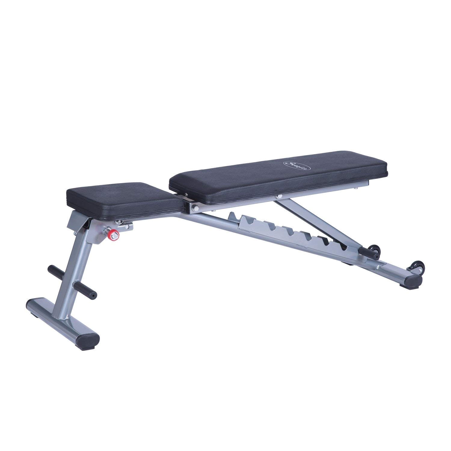 Collapsible Workout Bench Amazon Com soozier Seven Position Adjustable Foldable Weight Bench