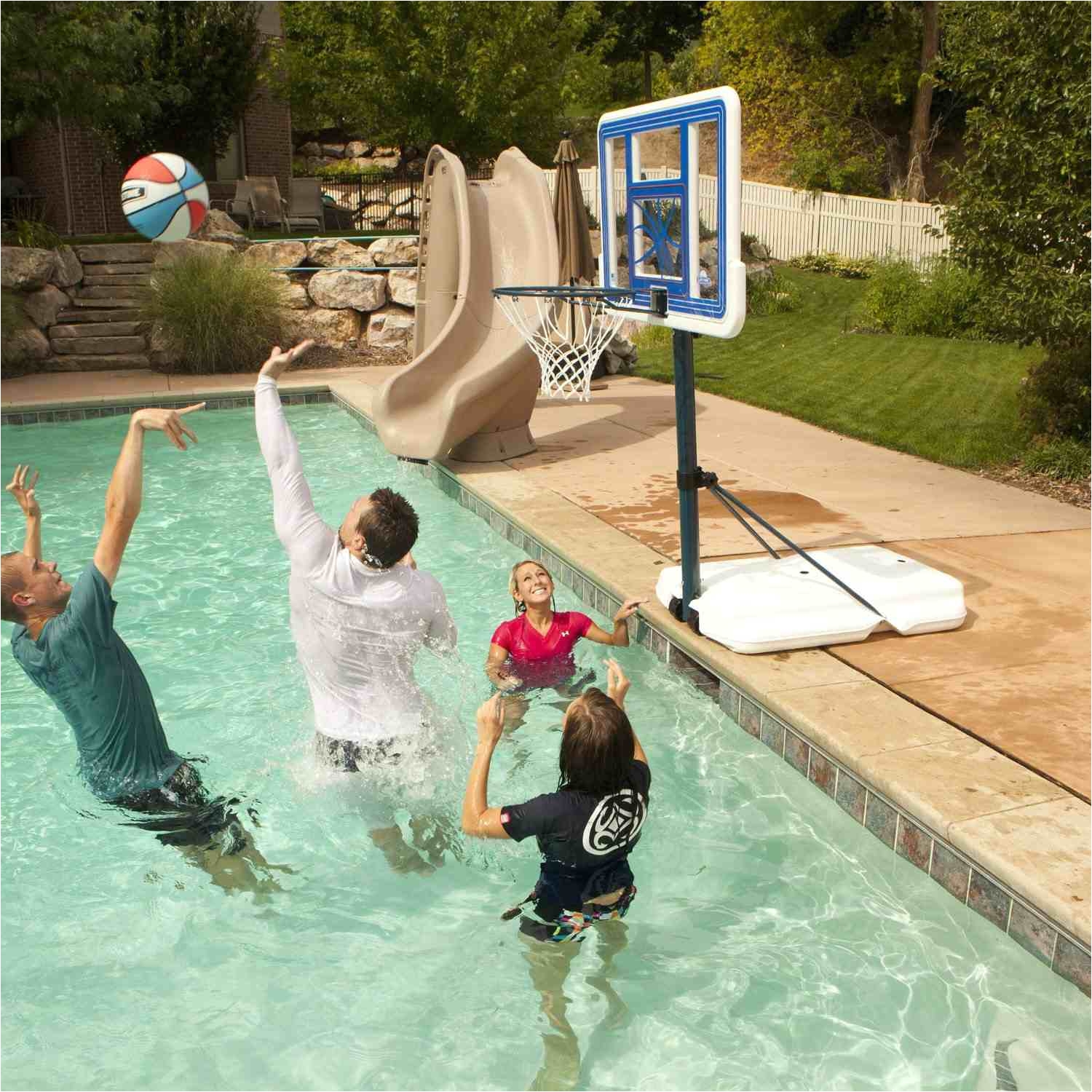 lifetime poolside basketball