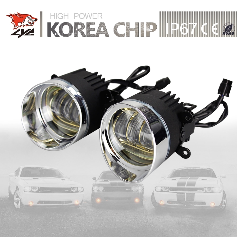 Colored Fog Lights Aliexpress Com Buy Lyc Automotive Led Fog Lights Best Led Driving