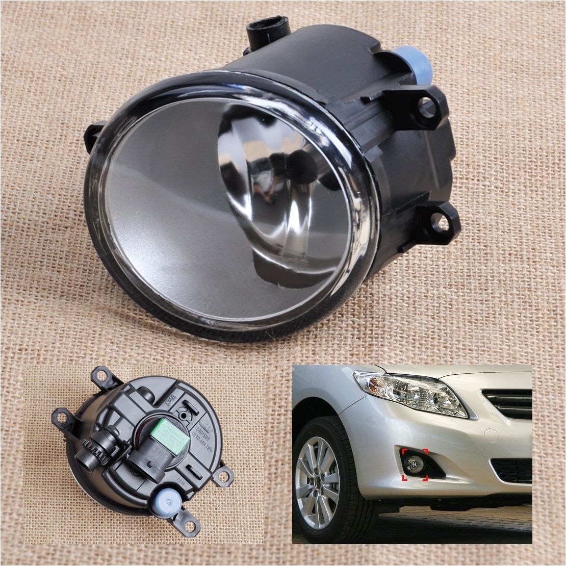 beler front right side fog light lamp 81210 06050 35501 57l00 for toyota camry