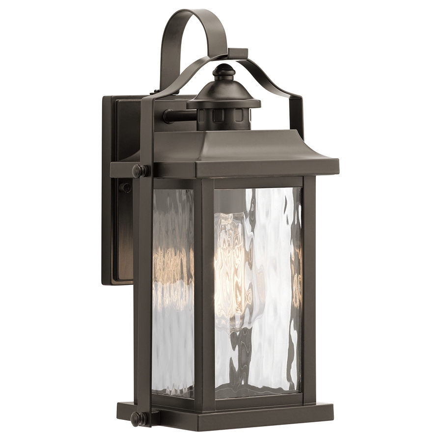 kichler linford 13 75 in h olde bronze medium base e 26 outdoor