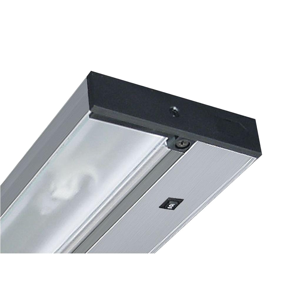 brushed silver led under cabinet light with dimming