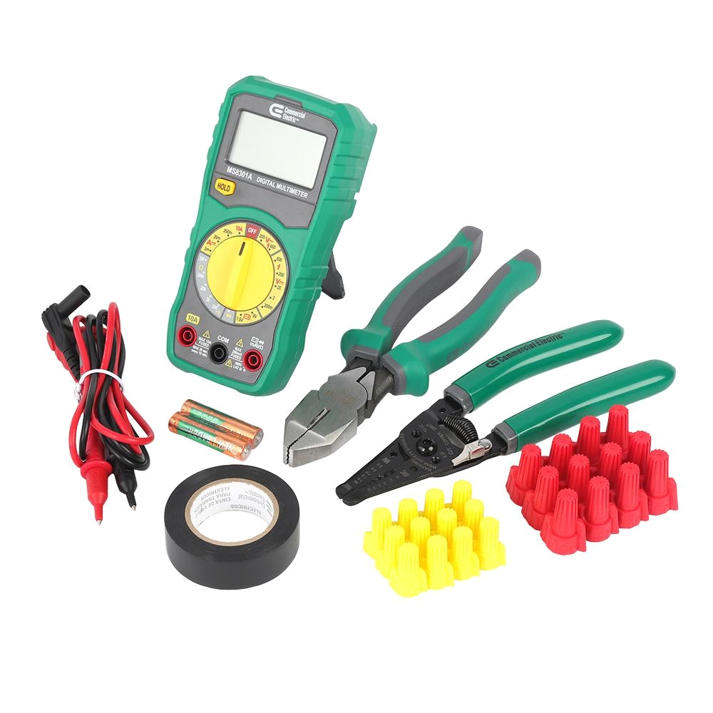 commercial electric 5 piece electricians tool set