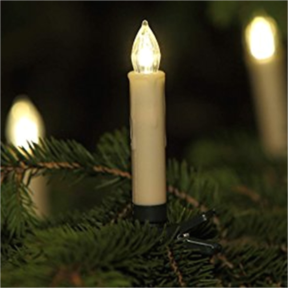 christmas tree candles led mini 10cm wireless remote flickering candle set with batteriesraindrop shape