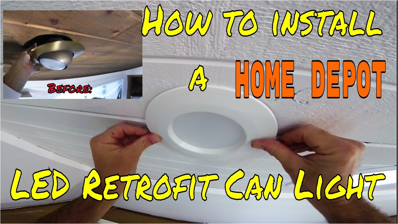 diy how to install home depot led retrofit can light kit how to choose the right led recessed light