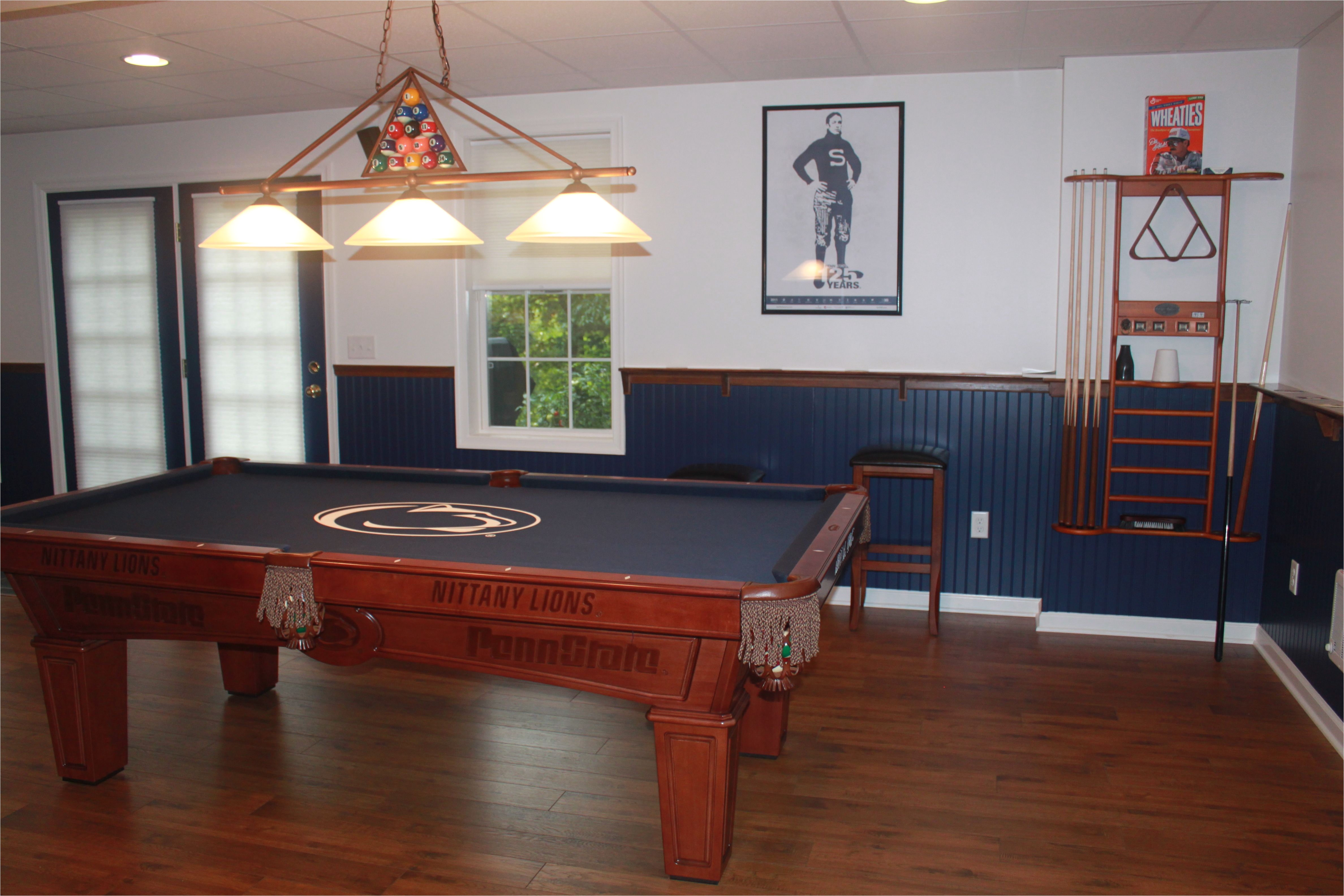 pool table area