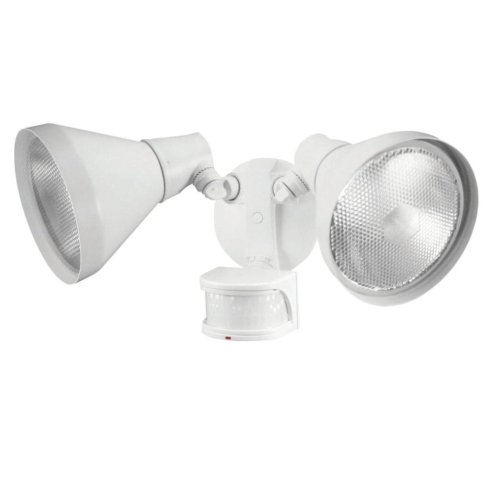 110 degree white motion sensing outdoor security light