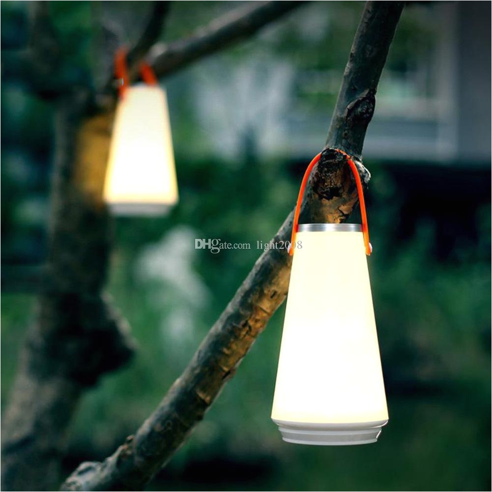 2018 wireless portable lantern dimmable night light rechargeable lamp touch sensor control outdoor camping with micro usb charger from light2008