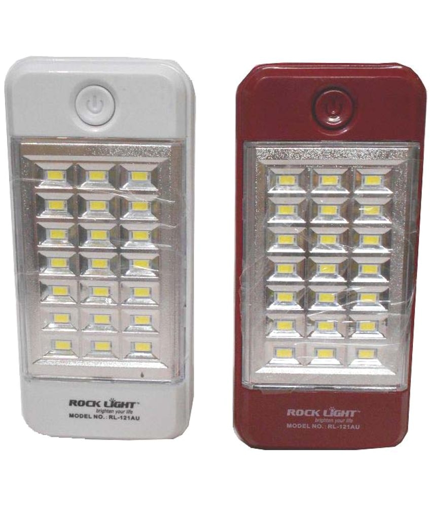 rocklight 7w emergency light rl 121au multi pack of 2