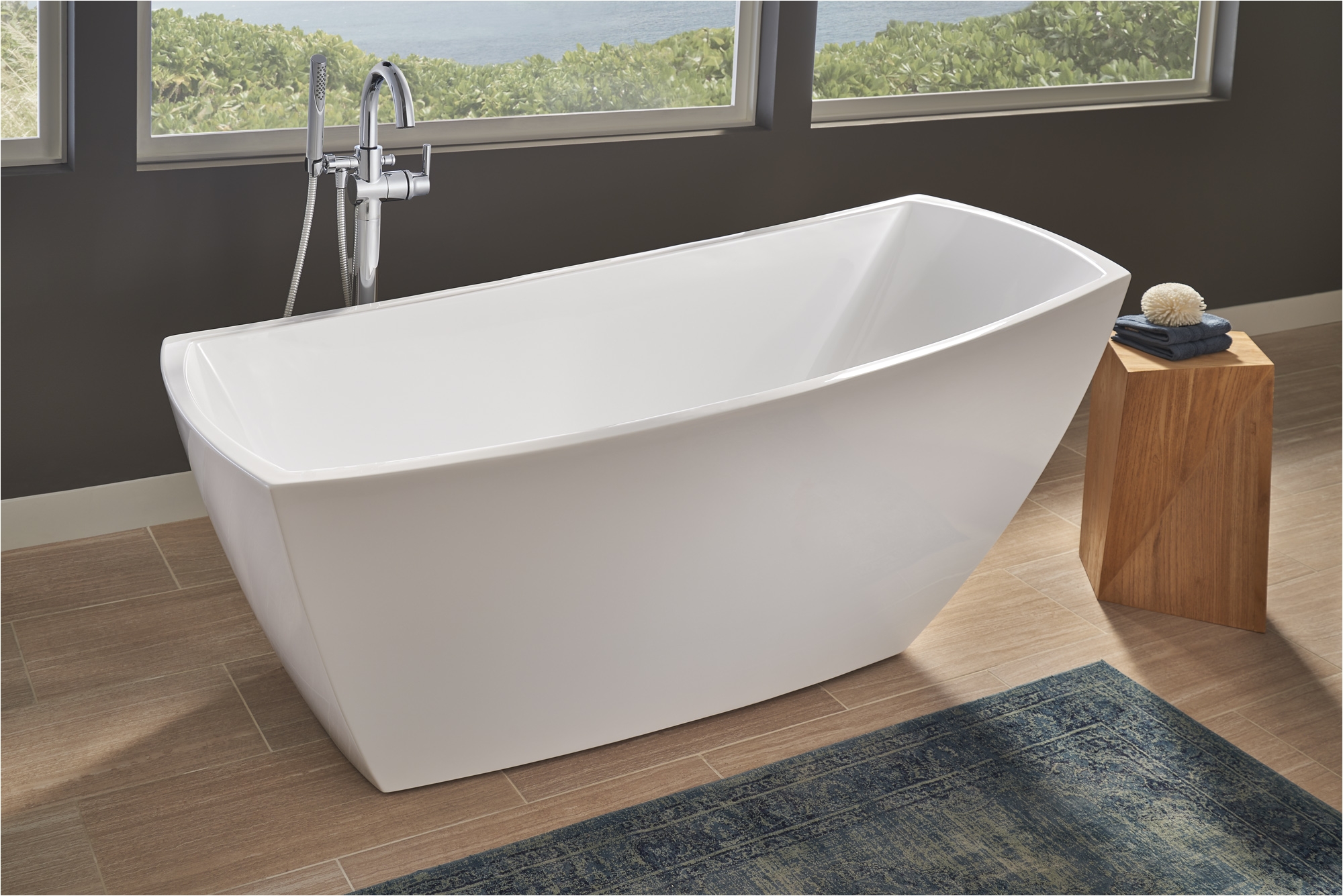 jacuzzi stella soaker tub makes a freestanding statement jlc online tubs bath jacuzzi