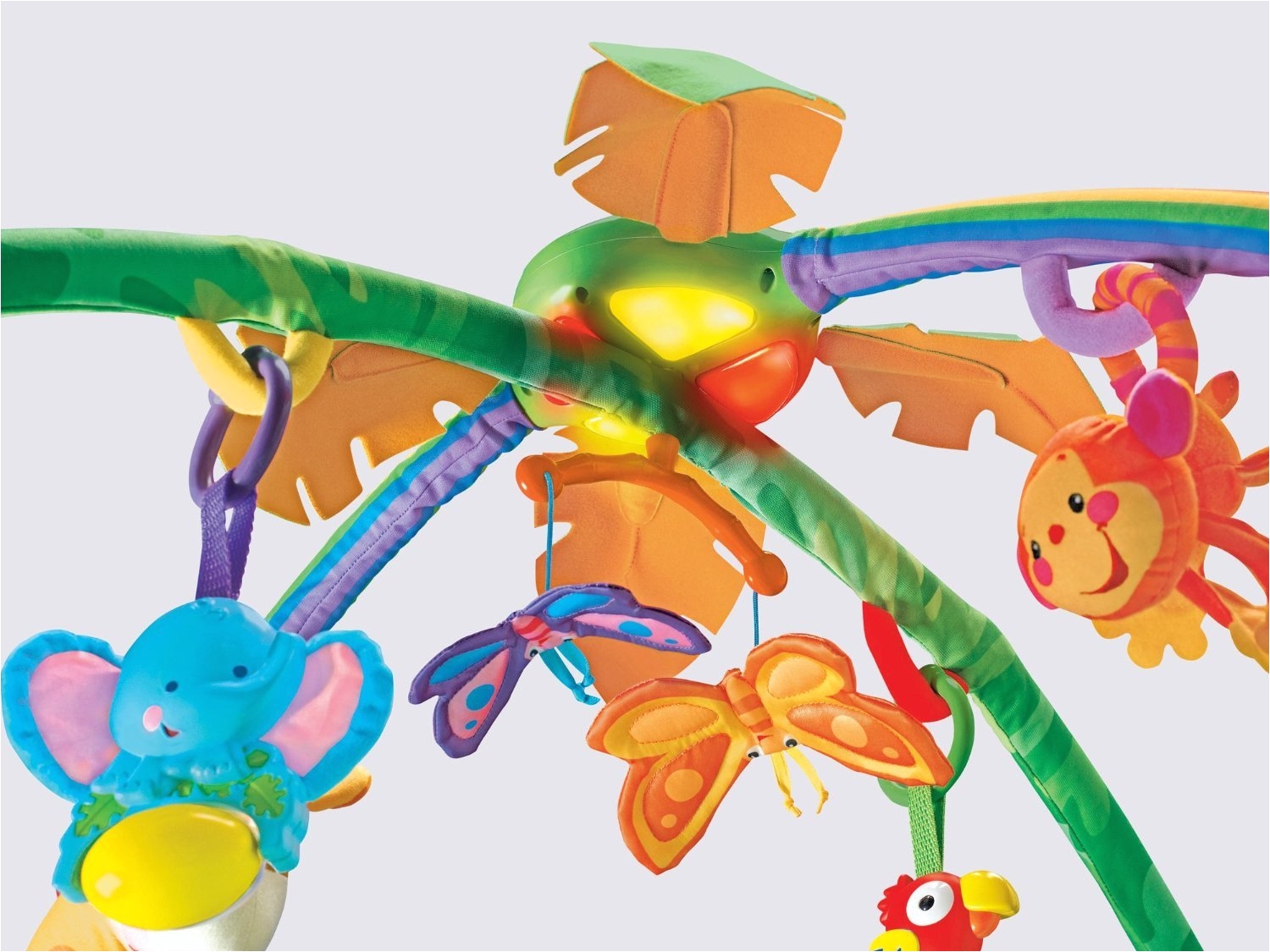 fisher price rainforest melodies and lights deluxe gym