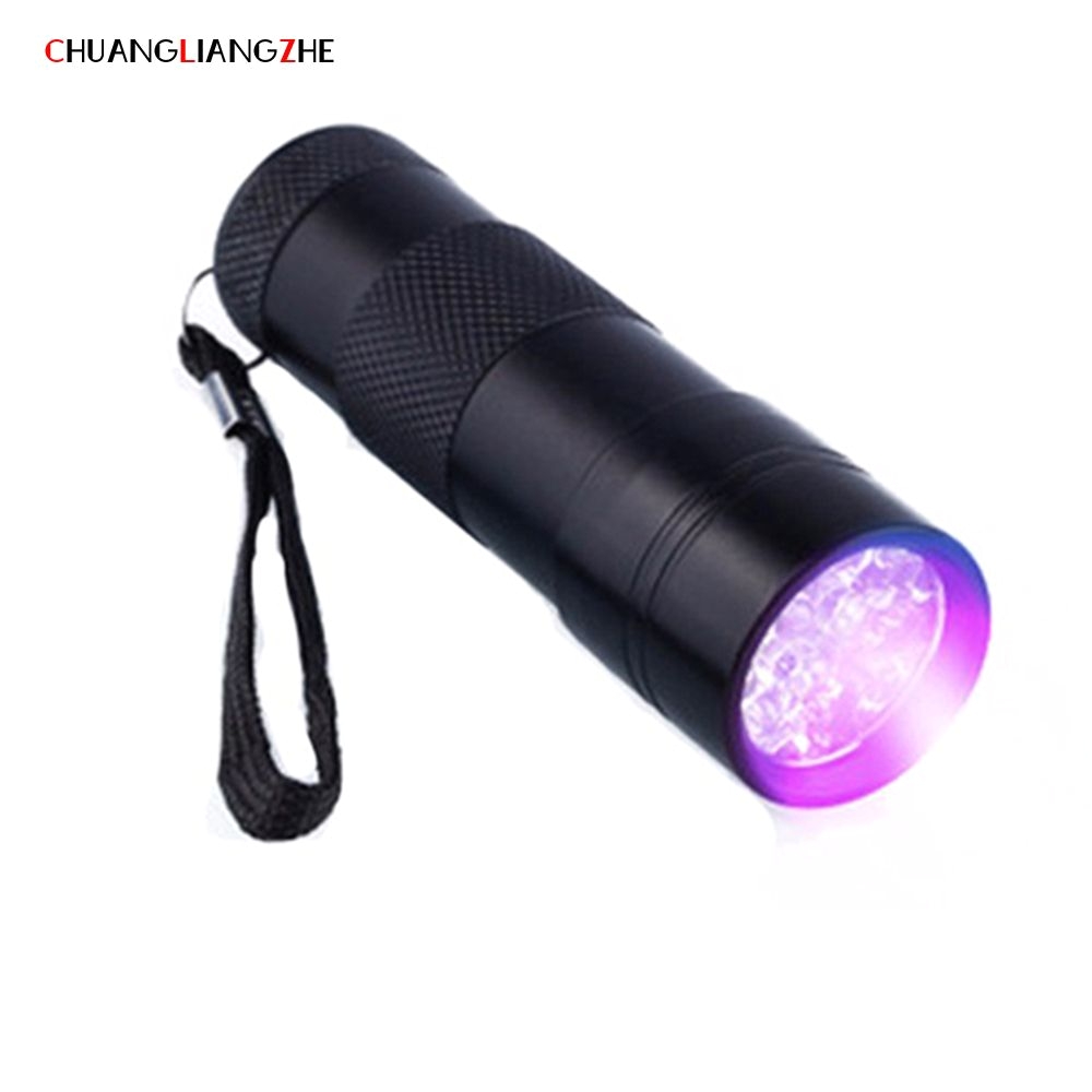 chengliangzhe aluminum 9led uv flashlight ultraviolet lamp light flashlights torch light tactical flashlights yesterdays price us 0 78 0 64 eur