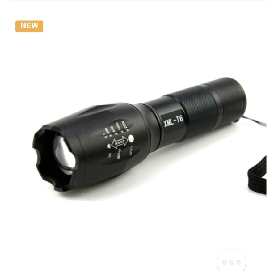 Fkash Light Led Military Flashlight Navy Seal Police 2000 Lumenstactical Xml T6