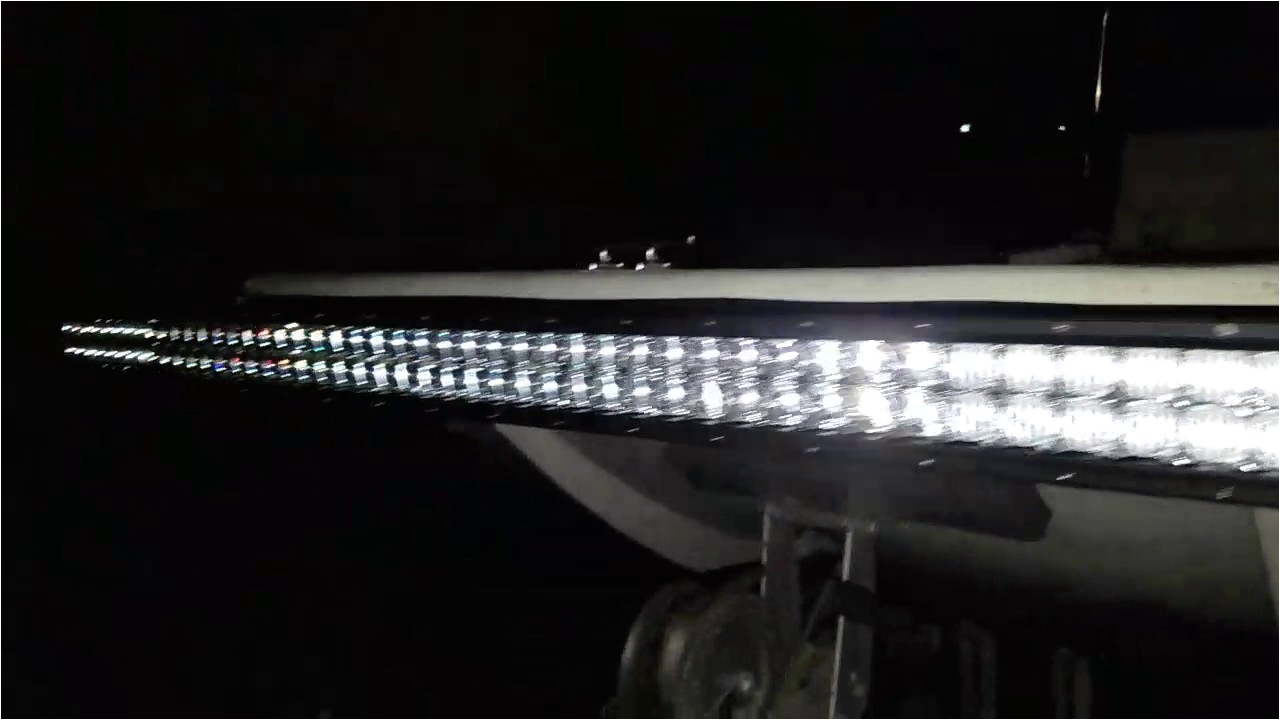 led light bar flounder rig