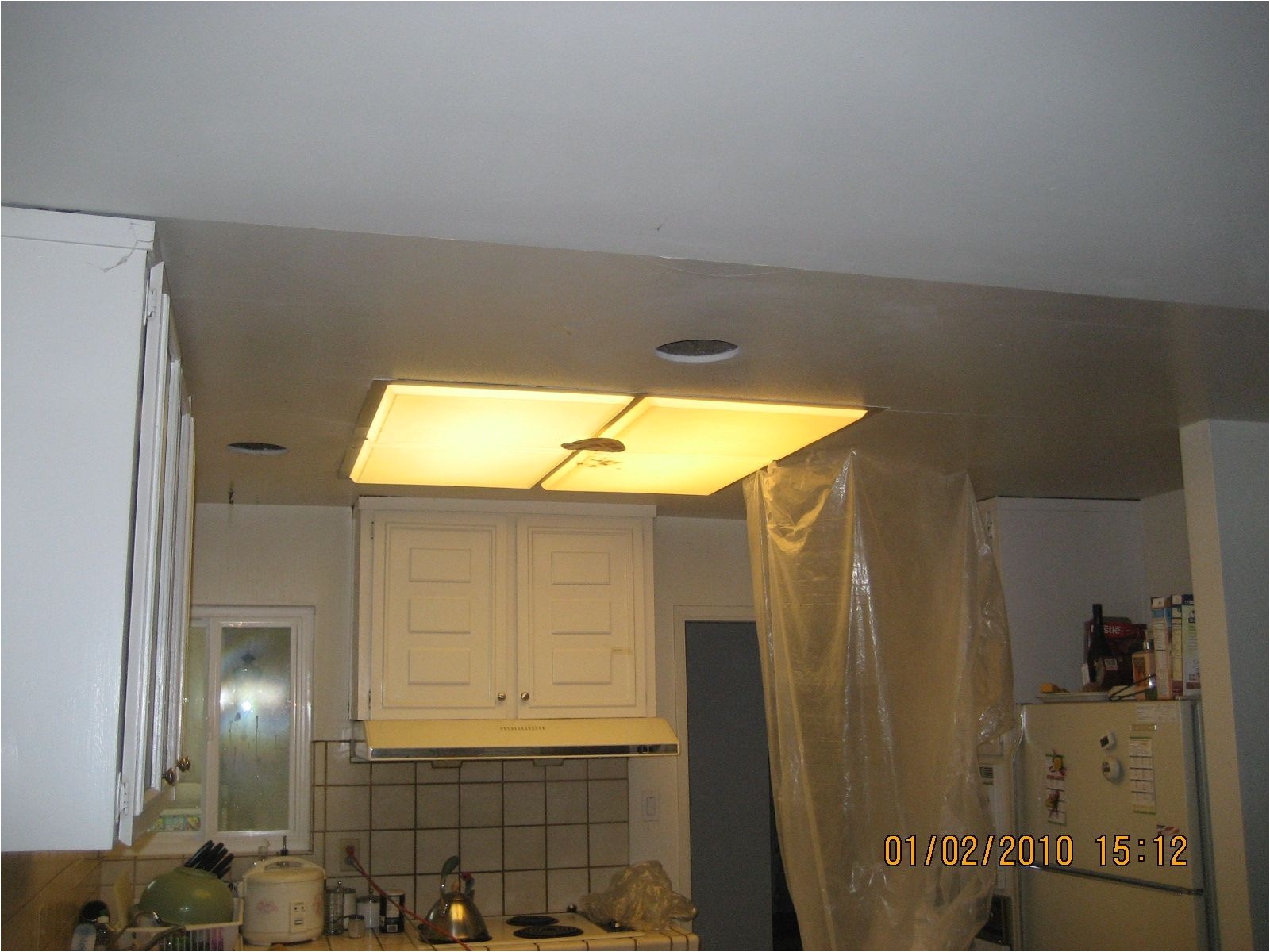 fabric light covers for fluorescent ceiling lights