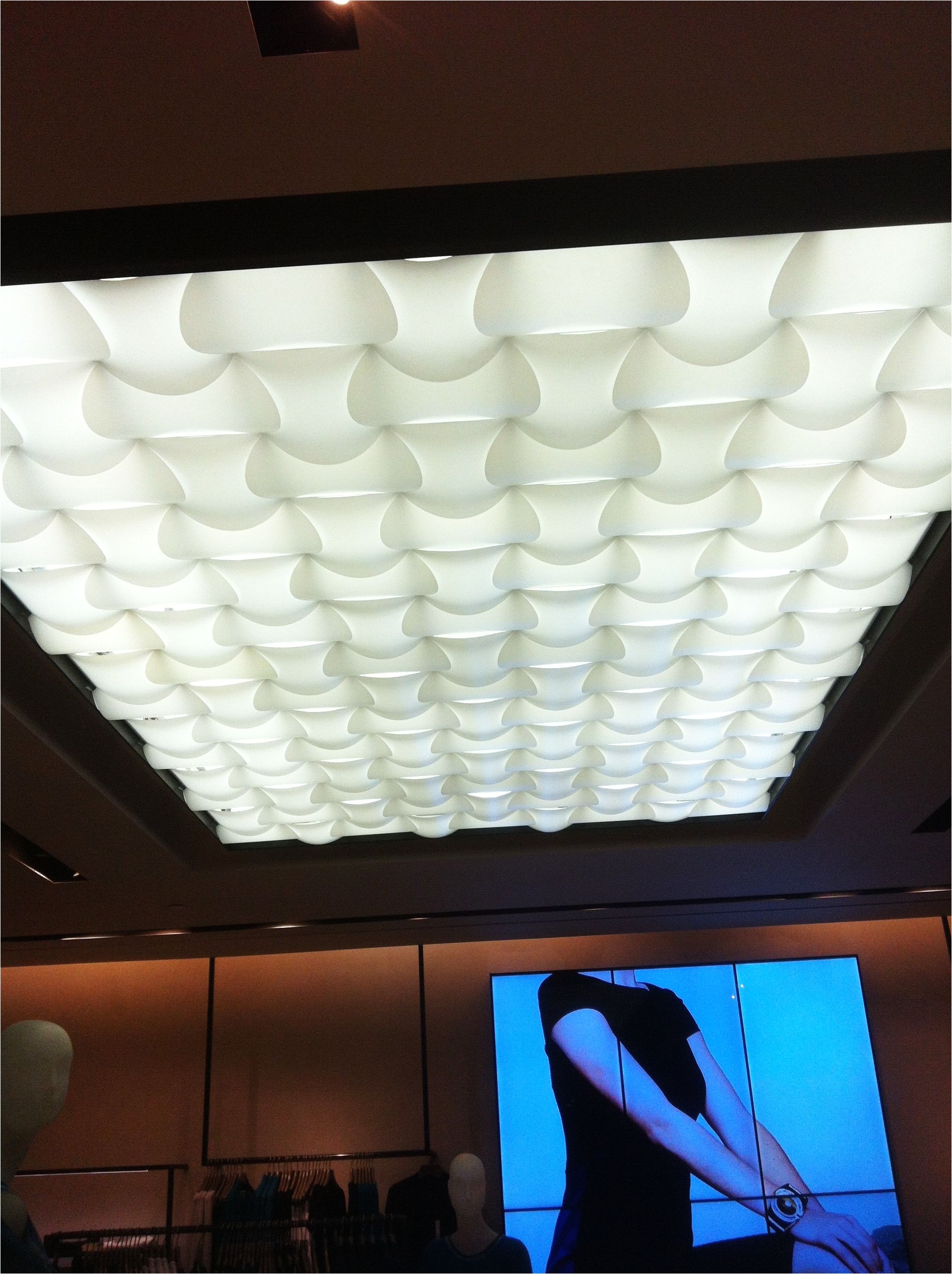 surprising kitchen fluorescent light covers sculptural fluorescent light cover led video display