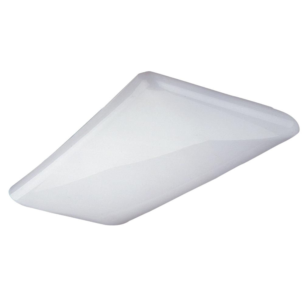 nicor 225 watt equivalent white integrated led designer cloud wraparound