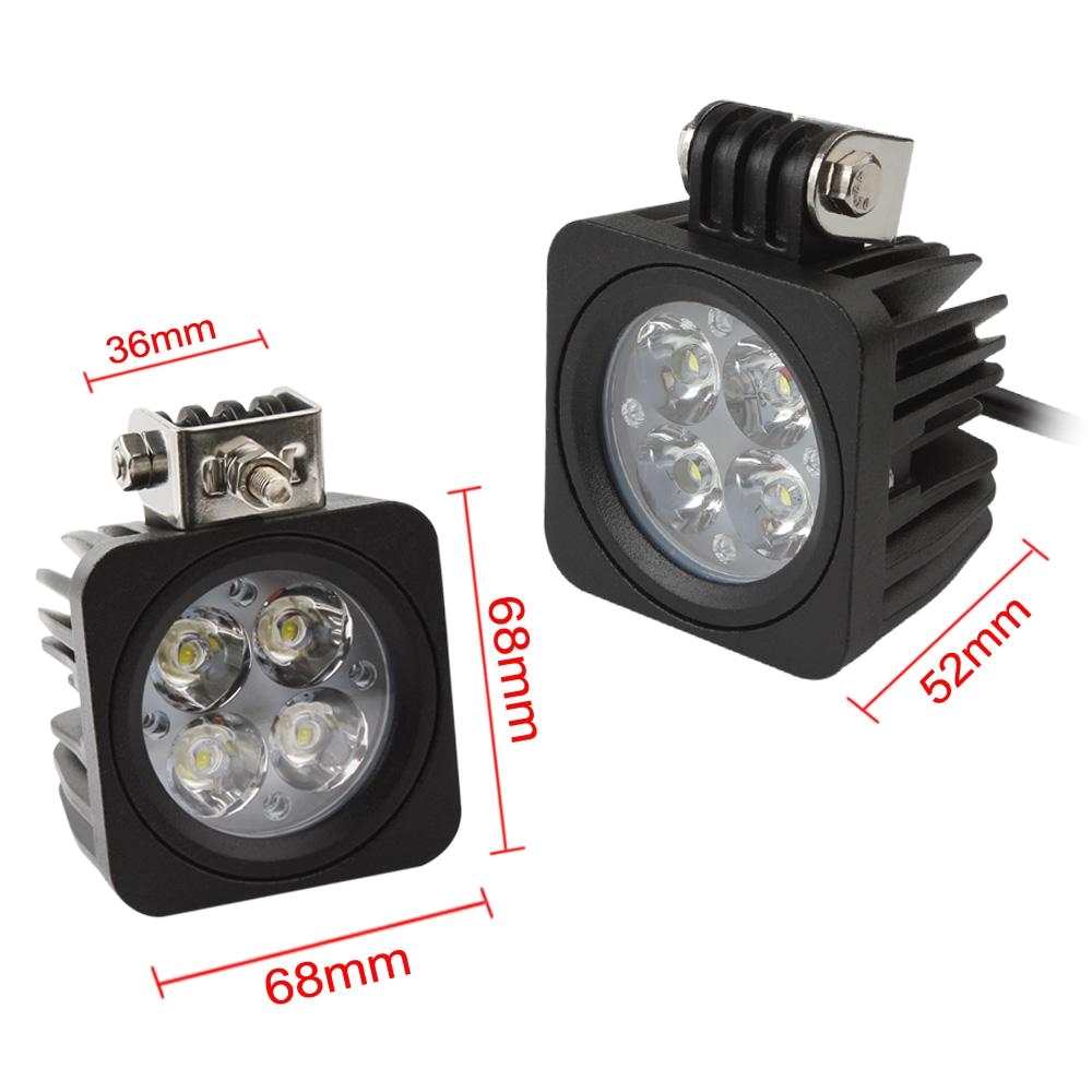 40w car led light offroad work light for atv truck suv driving lamp motorcycle fog light