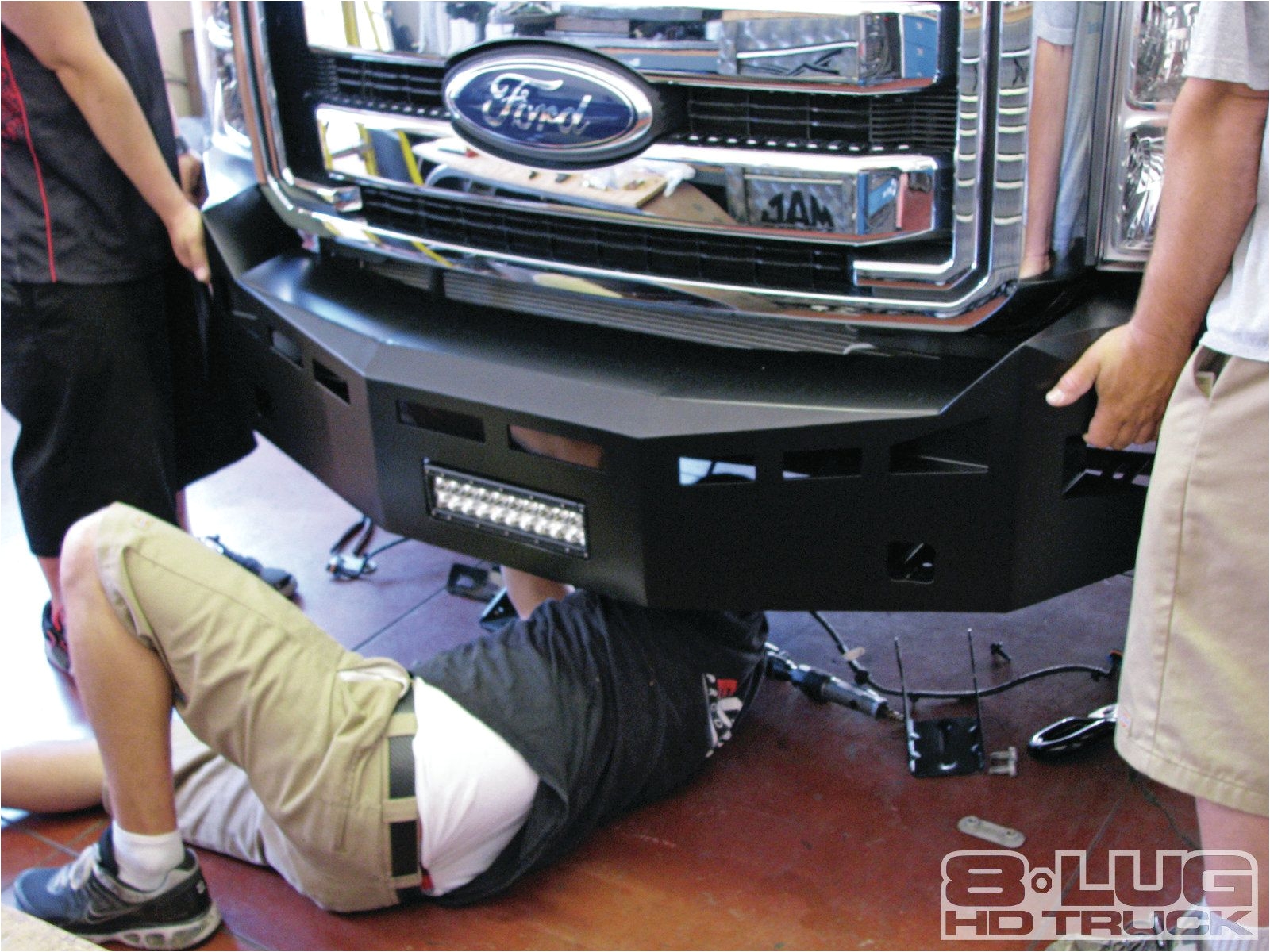 2011 ford f250 captain hook rigid 10 inch led lightbar