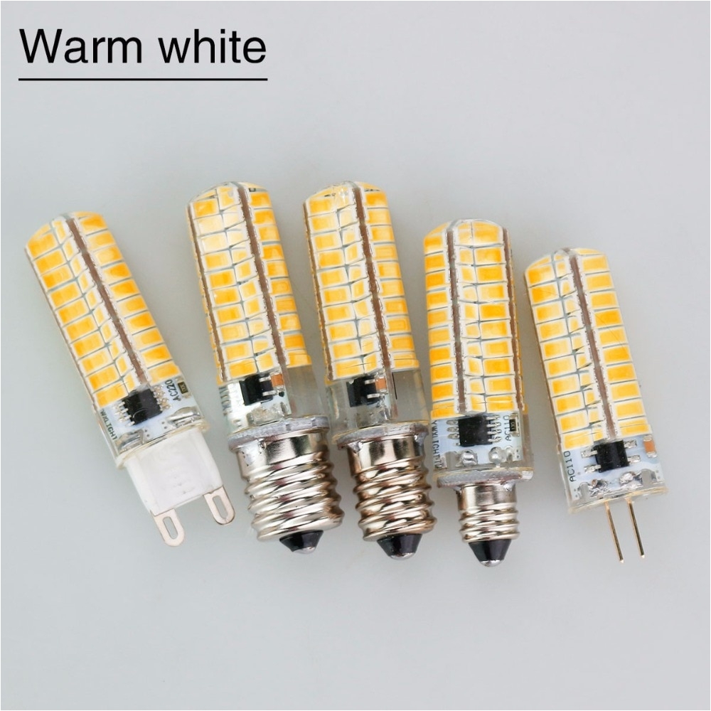 led lamp led bulb dimmable mini lamps e14 e17 e12 g9 g8 g4 220v 110v ampoule led light bulbs replace for halogen chandelier bulb in led bulbs tubes from