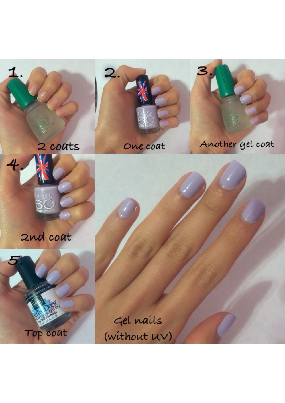 easy gel nails without uv using gelous gel coat any nail polish