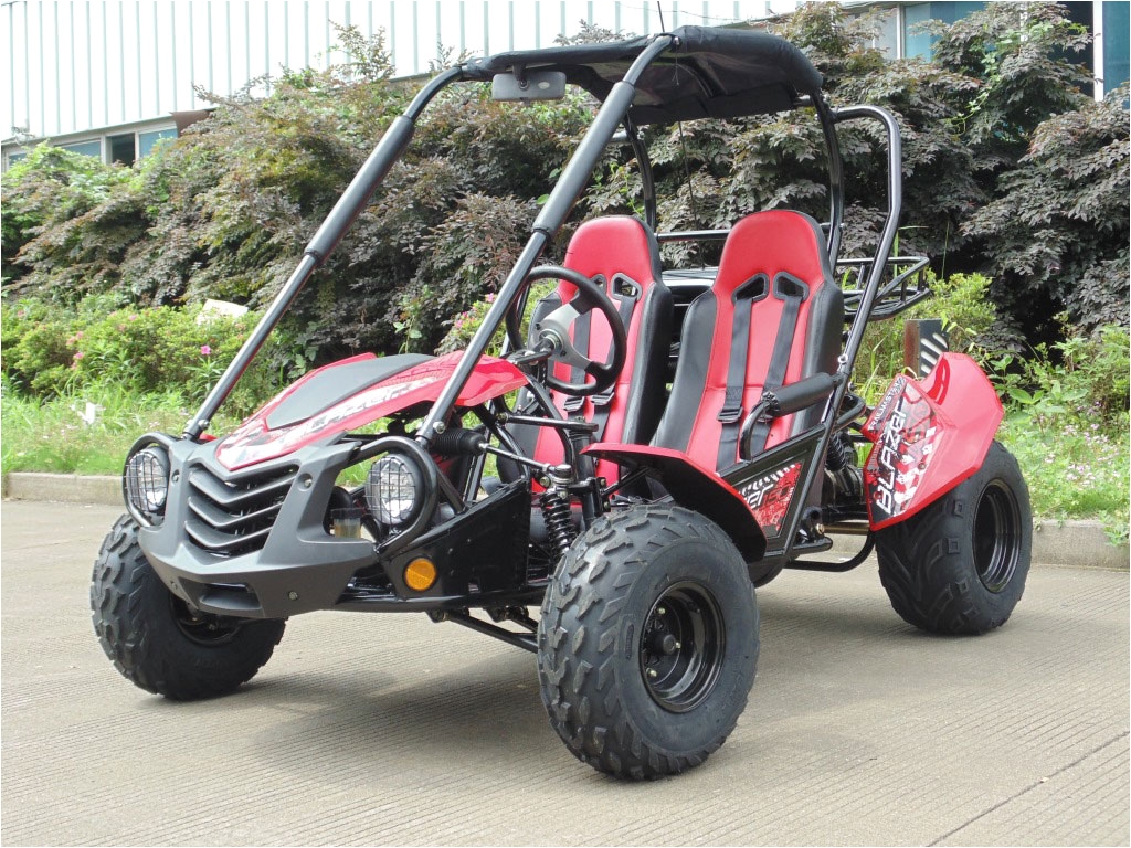 trailmaster blazer 150 2 seat go kart zoom