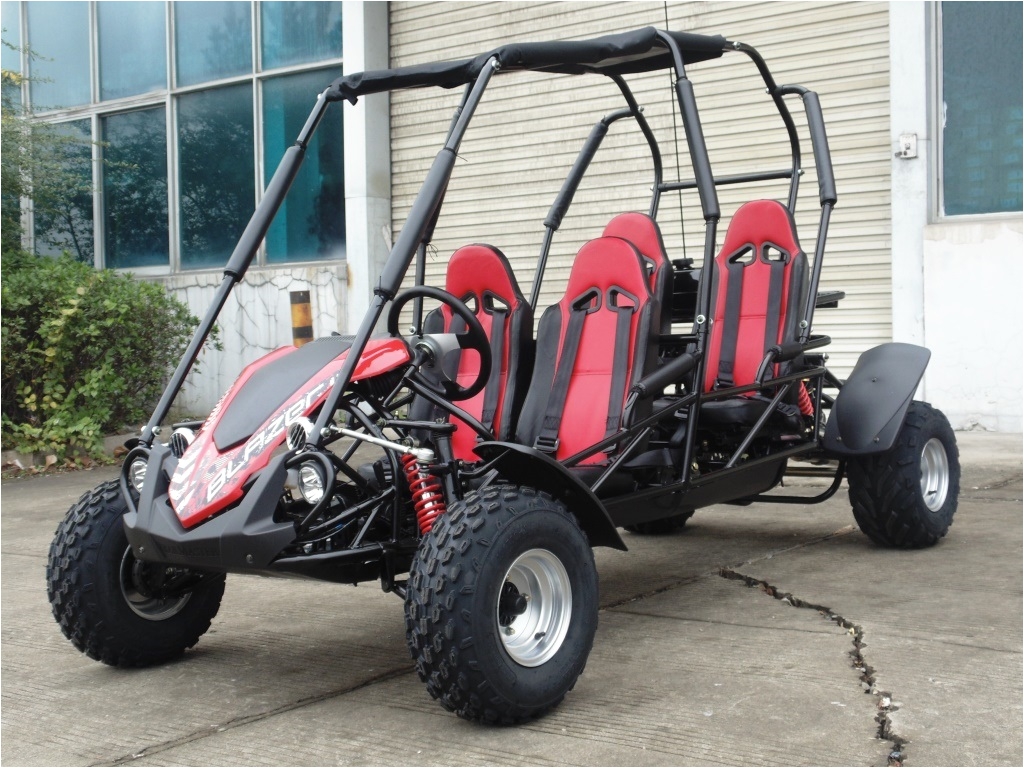 trailmaster blazer4 150 4 seat go kart zoom