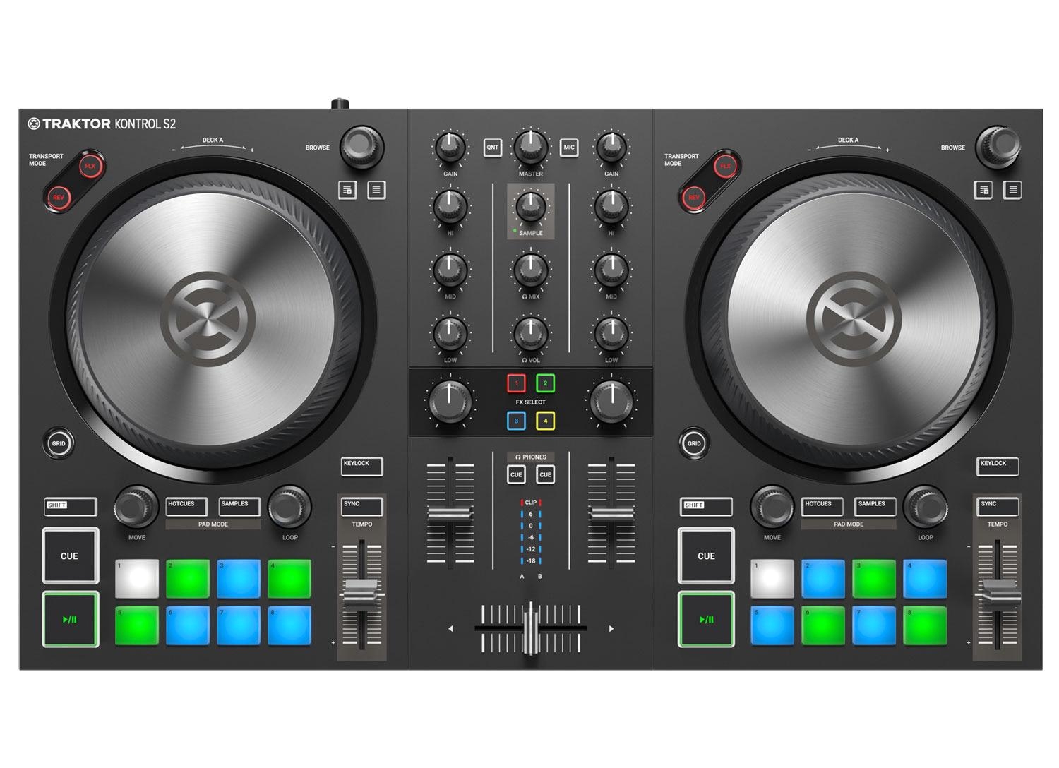 image for traktor kontrol s2 mk3 2 channel dj controller from samash