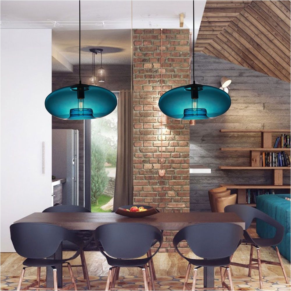 new modern contemporary glass ball ceiling light lighting fixture pendant lamp modern