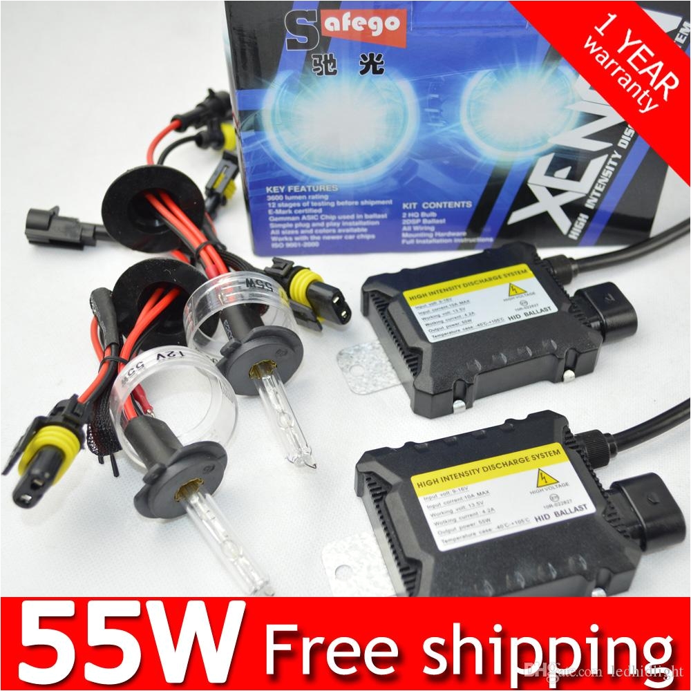 dc 12v 55w xenon hid kit h7 h4 h1 h3 h8 h9 h11 880 9005 9006 4300k 6000k 8000k hid xenon bulbs ballasts car hid headlights car hid kits from ledhidlight