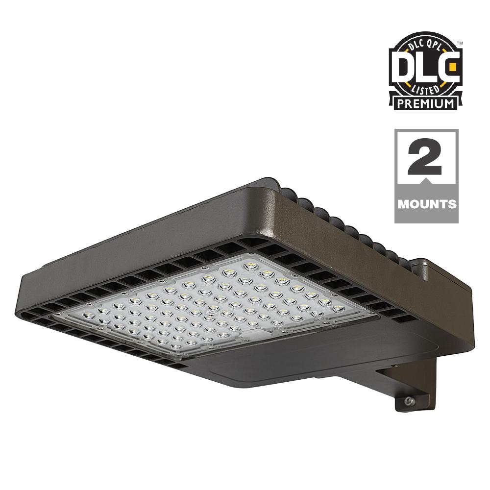 probrite dark bronze outdoor integrated led commercial area light