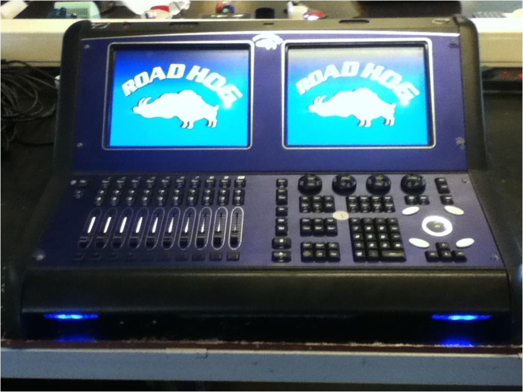 road hog lighting console high end