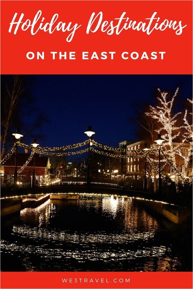 holiday destinations on the east coast where to go for christmas