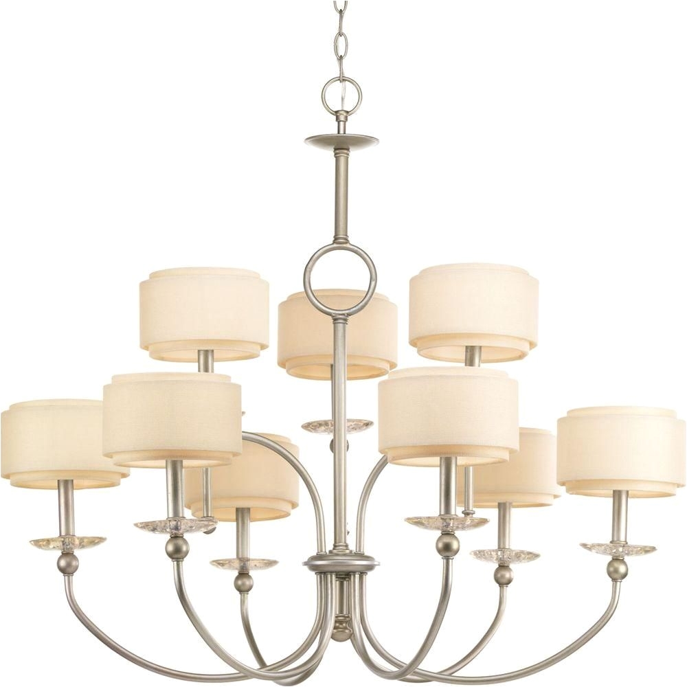 progress lighting ashbury collection 9 light silver ridge chandelier p4464 134 the home depot