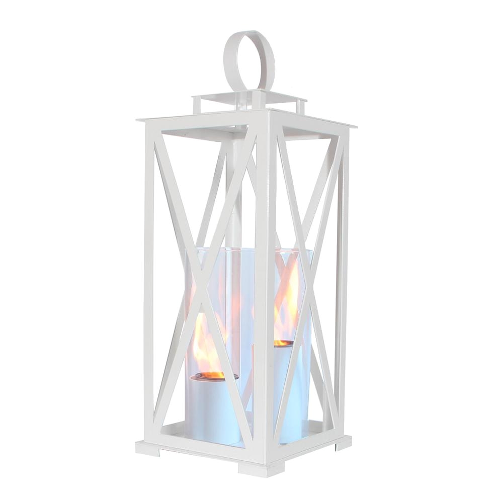 terra flame madison 25 5 in lantern in white large size