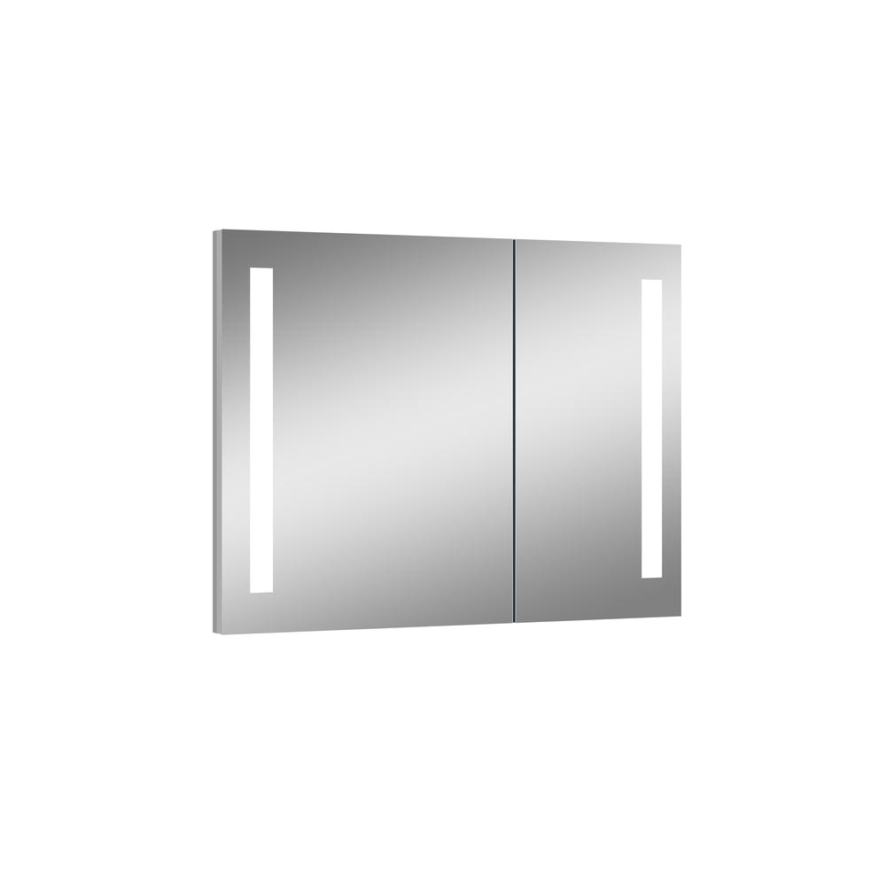 royale 31 5 in x 27 625 in lighted impressions frameless recessed led