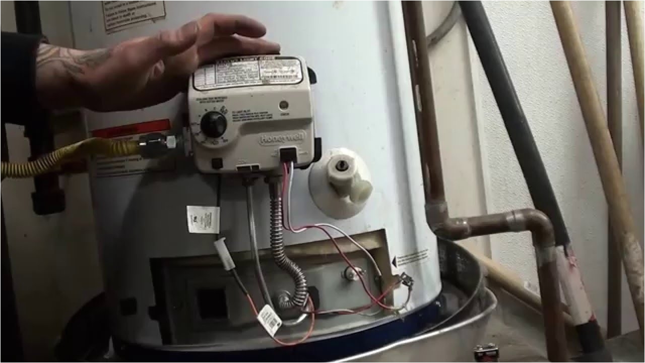how to diy fix a honeywell water heater temprature control valve with code 4 flashes