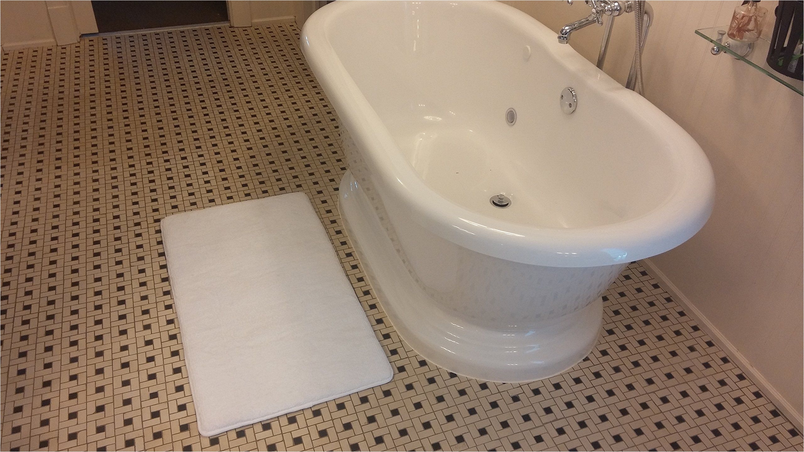 amazon com luxury large hotel and spa memory foam bath mat rug soft durable