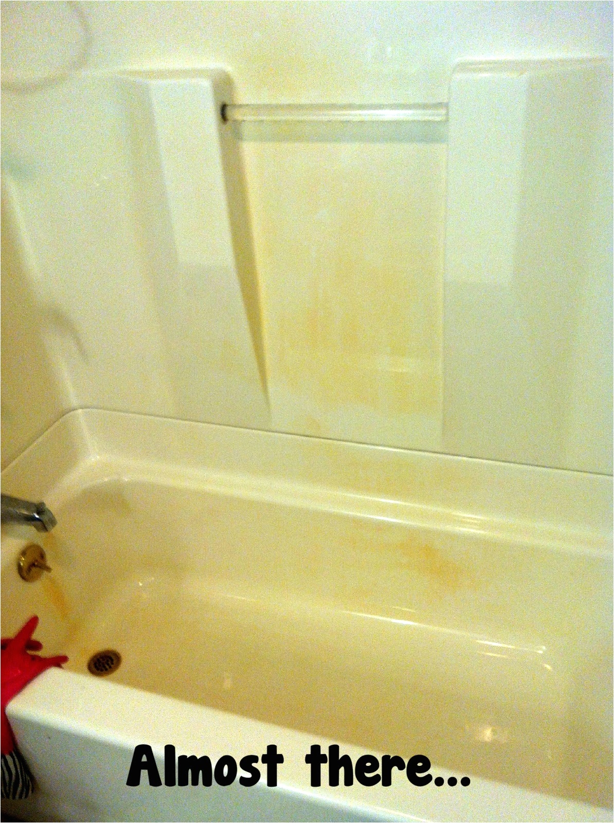 my homemade happiness nasty rusted bathtub before after