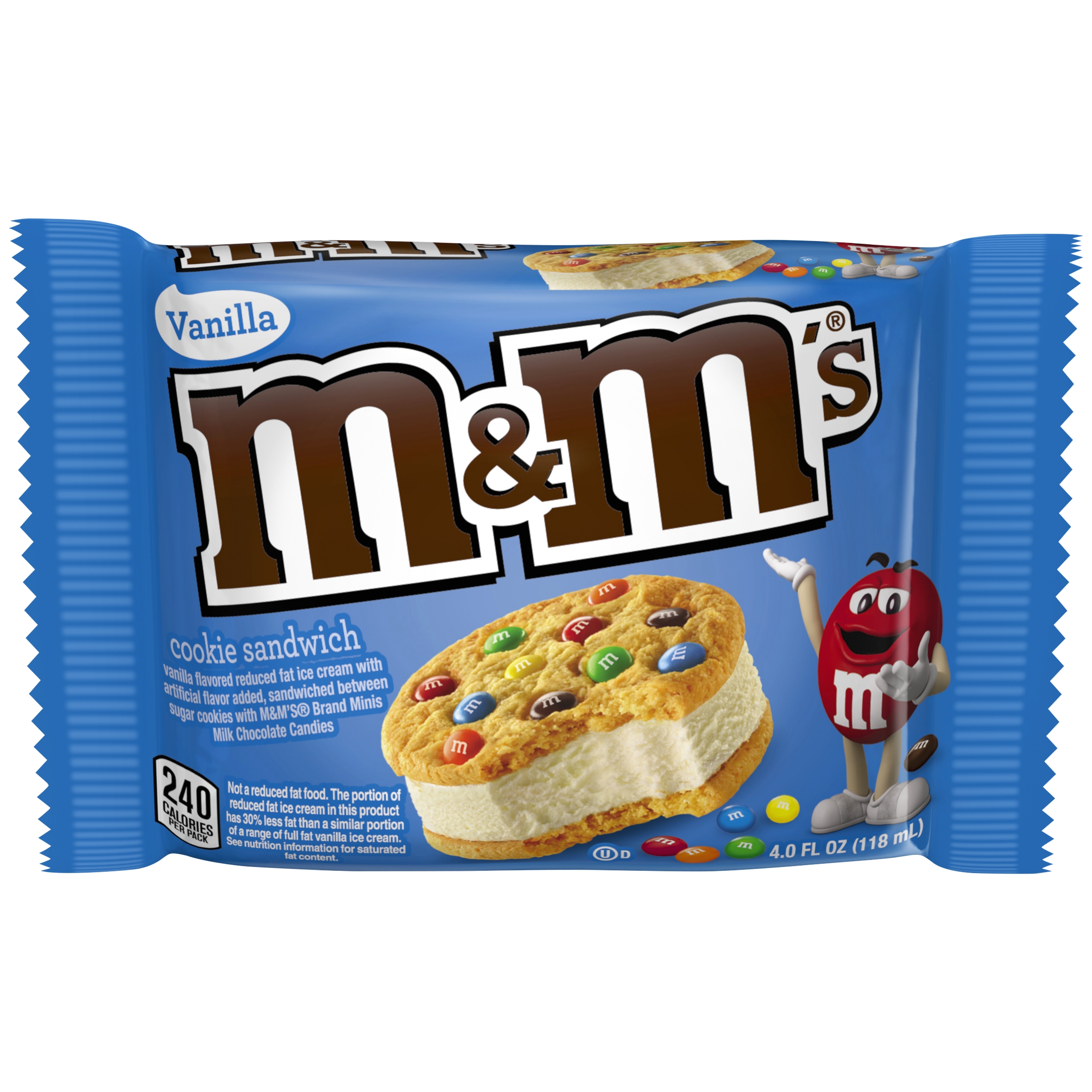 Ice Cream Sandwich Bench Mms Vanilla Ice Cream Cookie Sandwich Walmart Com